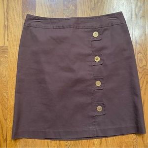 J. McLAUGHLIN Brown Skirt